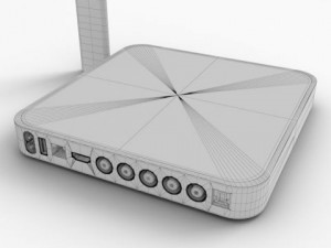 apple tv 3D मॉडल