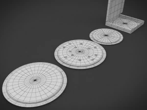 pizza collection 3D Model