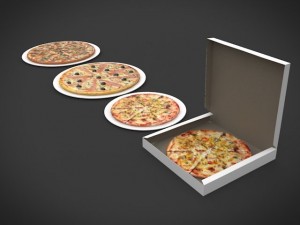 pizza collection 3D Model