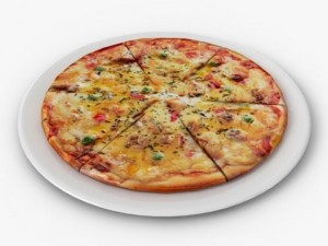 pizza 3Dモデル