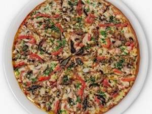 pizza 3D 모델