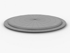 pizza 3D 모델