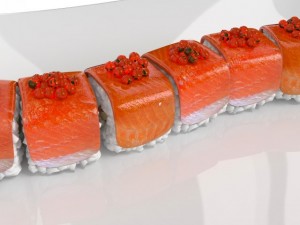 sushi red dragon 3Dモデル