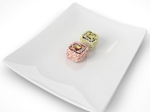 sushi exotic 3D Model