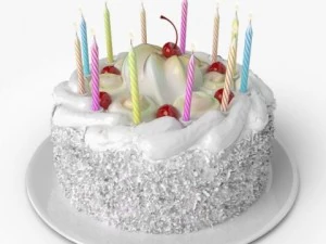 birthday cake 3D Model