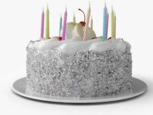 birthday cake 3D Model