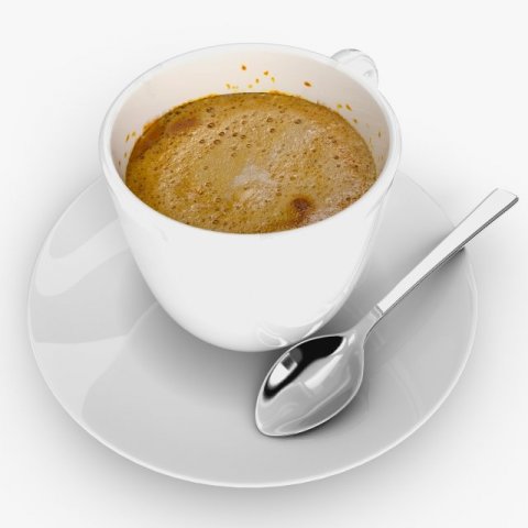 cup of coffee Modello 3D .c4d .max .obj .3ds .fbx .stl .blend 