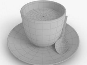 cup of coffee Modello 3D