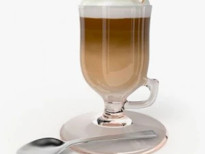 latte Model 3D