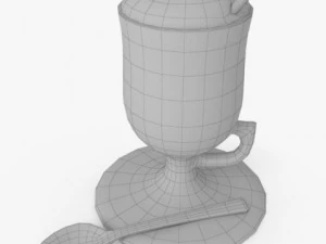 latte Model 3D