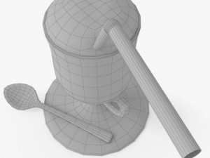 latte 3Dモデル