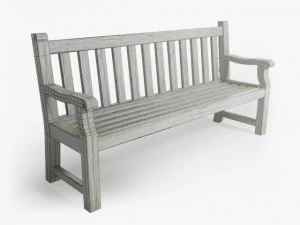 panchina del parco Modello 3D
