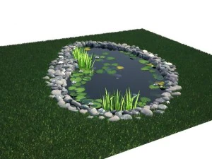 pond 3D Model