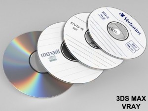 cd dvd disc 3D Model