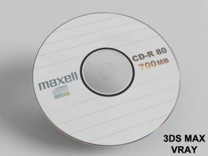 cd dvd disc 3D Model