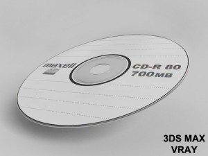 cd dvd disc 3D Model