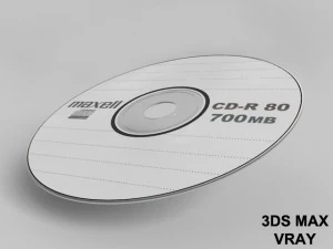 cd dvd disc 3D Model