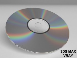 cd dvd disc 3D Model