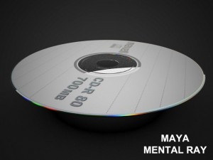 cd dvd disc 3D Model