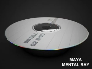 cd dvd disc 3D Model
