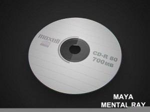 cd dvd disc 3D Model