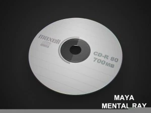 cd dvd disc 3D Model