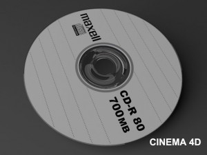 cd dvd disc 3D Model