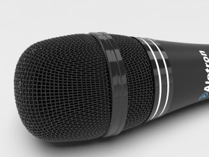 microphone 3D 模型