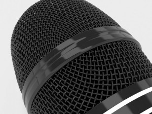 microphone 3D 模型