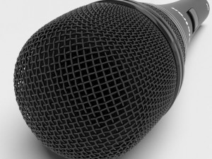 microphone 3D 模型