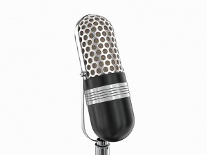 77dx microphone 3D Модель