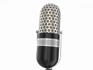 77dx microphone 3D Model