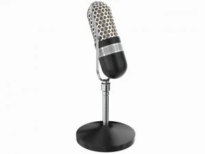 77dx microphone 3D Model
