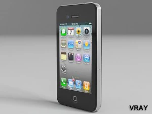 苹果 iPhone 4s 3D 模型