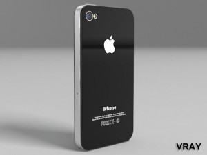 apple iphone 4s 3D Модель
