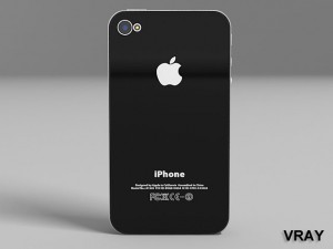 apple iphone 4s 3D Модель