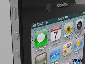 apple iphone 4s 3D Модель
