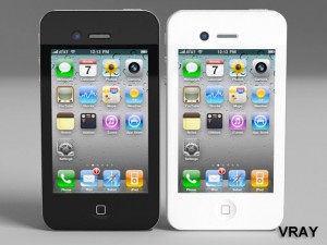 apple iphone 4s 3D Модель
