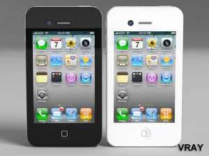 苹果 iPhone 4s 3D 模型