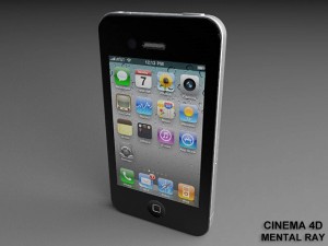 apple iphone 4s 3D Модель