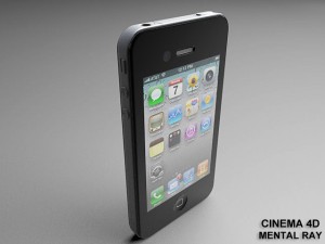 apple iphone 4s 3D Модель