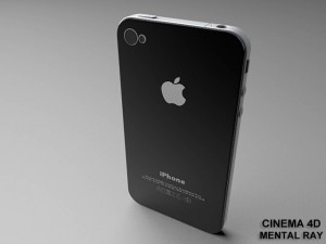 apple iphone 4s 3D Модель