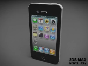苹果 iPhone 4s 3D 模型