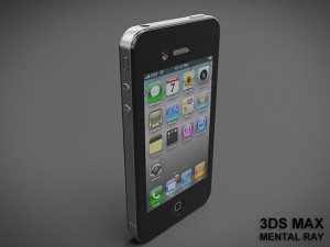 apple iphone 4s 3D Модель
