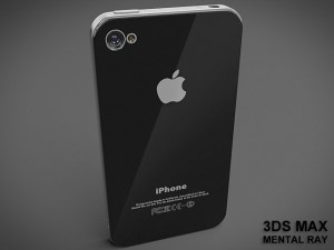 apple iphone 4s 3D Модель