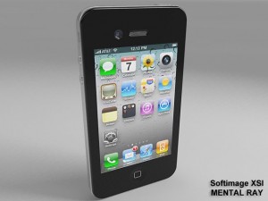 apple iphone 4s 3D Модель