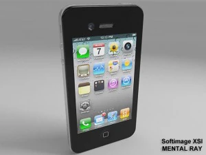 苹果 iPhone 4s 3D 模型