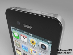 apple iphone 4s 3D Модель