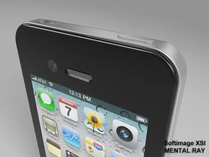 苹果 iPhone 4s 3D 模型