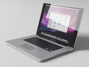 apple mac book pro 15inch 3D Модель